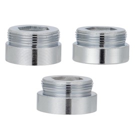 MYXYCNC Faucet Shower Adapter Faucet Shower Conversion Adapter Water Foamer Connector Spout Tip Screw Conversion Joint (External Screw M22 - Inner Screw M21 M22 M23)