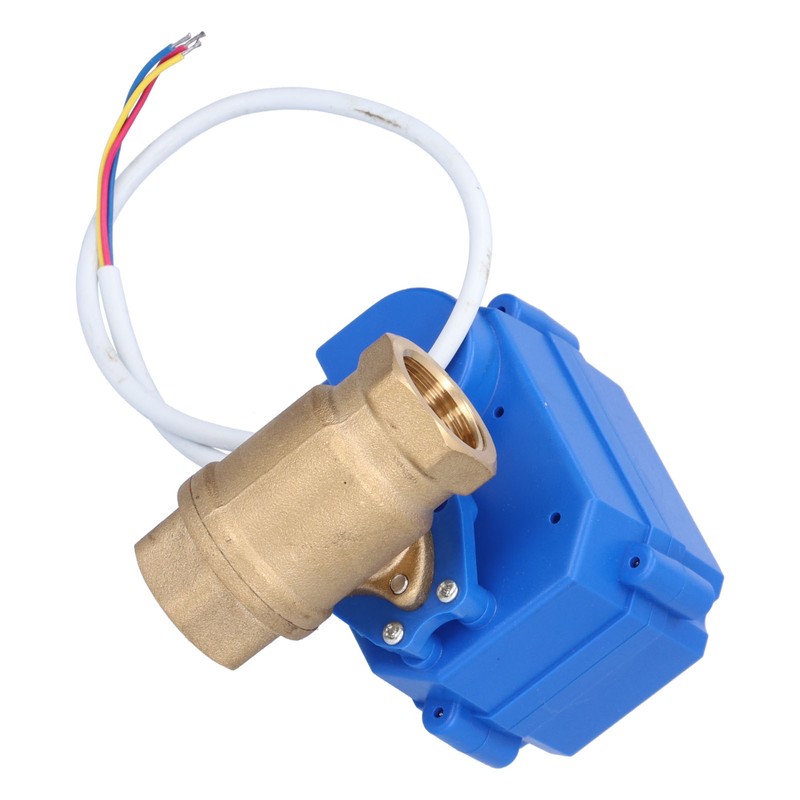 Electric Ball Valve BSP Brass Motorized 3 Wire DC3~6V Through