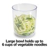 Hamilton Beach 3-in-1 Electric Vegetable Spiralizer for Veggie Noodles, Zoodle