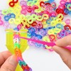LWMLWM Loom Bands Clasps, Pack of 1000 Colourful S Clips,