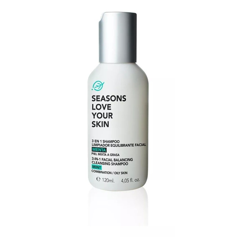 Seasons Love Your Skin 3en1 Shampoo Facial Equilibrante 120ml +