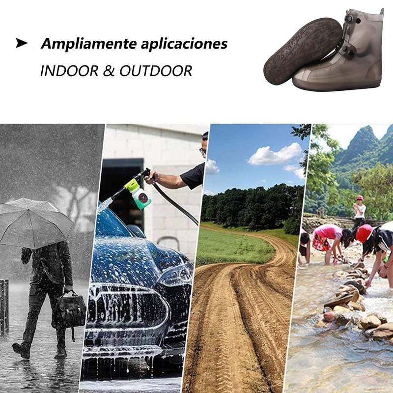GKMJ Cubierta del Zapato Impermeable,Cubrezapatos Impermeable,Cubre Zapatos Impermeable Reutilizables,Cubierta Impermeable