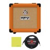 Liquid Audio Orange PPC108 1x8 Closed Back Speaker Cabinet Bundle