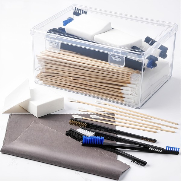 LemonRoad Cleaning Supplies Kit Includes Mats Patches 6" Cotton Swabs