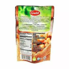 Galil Organic Chestnuts Roasted and Peeled Ready to Eat Turkey Stuffer 24 Pack