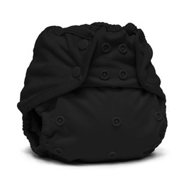 Kanga Care Rumparooz Double Leg Gusset Reusable Cloth Diaper Cover One Size Snap | Phantom 6-35 lbs