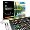 Zieler 24 Artists Soft Water-soluble Oil Pastels | For Dry