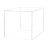 18" Acrylic Display Riser Box with One Open Side No