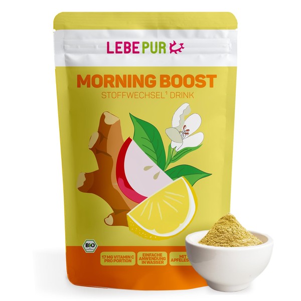 Lebepur Lebepur BIO Morning Boost Stoffwechseldrink 100g - aus Zitrone,