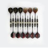 Ariv Hommey 12PCS 22g Iron Tip Dart Flights Aluminum Barrel