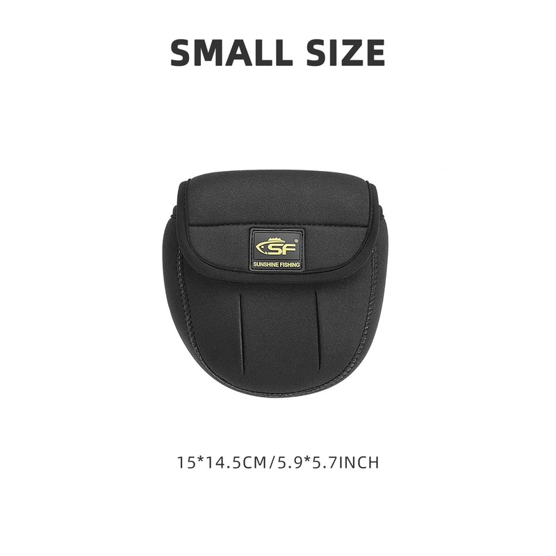 SF Spinning Reel Cover Case Bag Pouch Glove Fits 1000