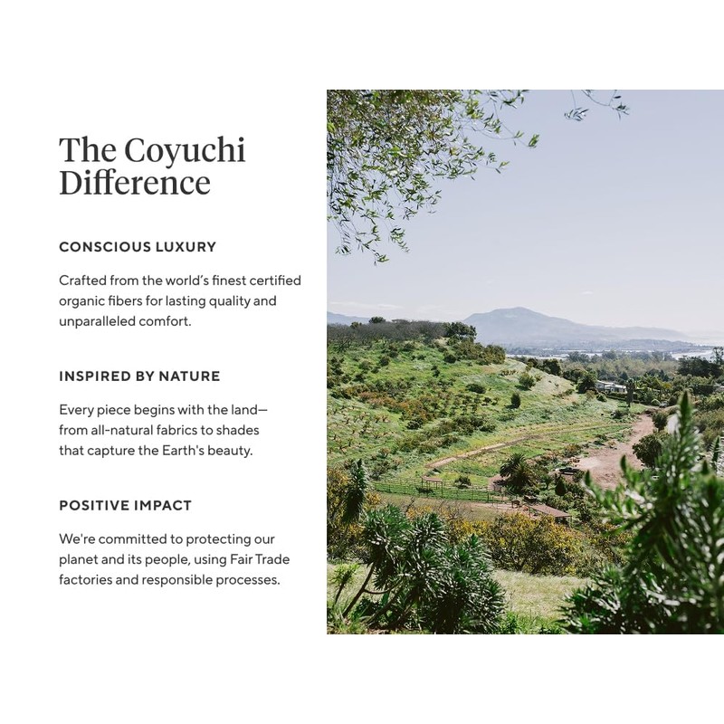 Coyuchi Air Weight Organic Towels, 6 Piece Set, Fog