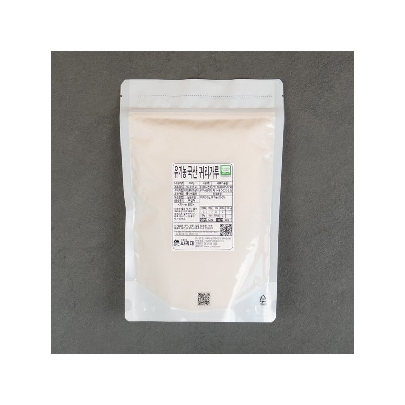 Ssari Chae 국산 귀리가루 싸리재 귀리선식 500g 귀리분말 곡물쉐이크 Domestic