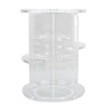 360 Degree Rotation Rotating Makeup Organizer Transparent Stable Base Cosmetic