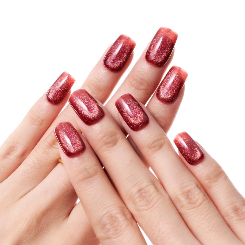 GLAMERMAID Fall Winter Press on Nails W Classic Handmade 021,ThanksGiving