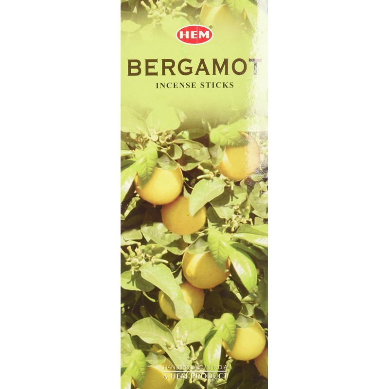 Bergamot - Box of Six 20 Stick Tubes, 120 Sticks
