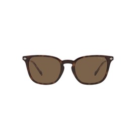 Vogue Eyewear Men's VO5431S Square Sunglasses, Dark Havana/Dark Brown, 52 mm