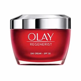 Olay Regenerist Crema Facial De Día Con SPF 30, Fórmula Con Vitamina B3 Y Niacinamida, 24 H De Hidratación, 50 ml