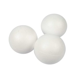 Polystyrene Ball 5 cm, Pack of 5