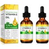 Aceite de Vitamina E para Masaje Corporal, 75000 UI, Orgánico,
