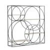Deco 79 Metal Geometric Wall Shelf, 32" x 7" x