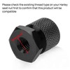 PSLER Motorcycle Solo Seat Nuts, Black, Alloy Steel, 2 Pack,