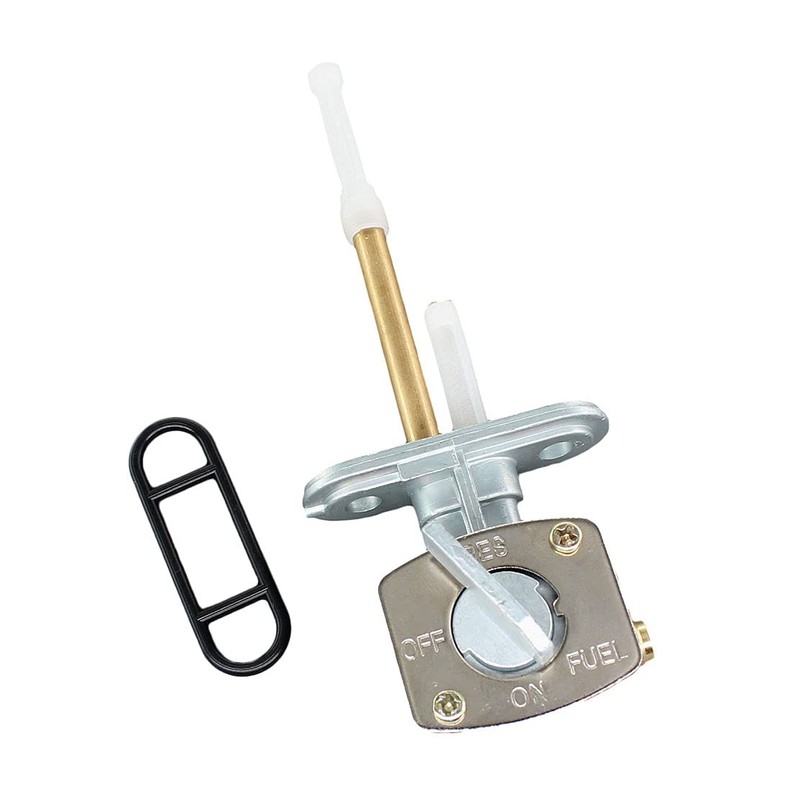 USPEEDA Petcock Fuel Tank Valve Assembly for Kawasaki Vulcan 1500