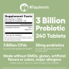 Natural Foundation Supplements Lactobacillus Crispatus Probiotic Supplement 240 Tablets 3