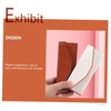 FOMIYES 2pcs Elegant Eyebrow Tweezers Storage Box Pu Material Organizers
