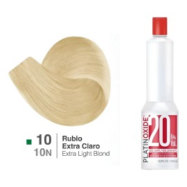 Tinte Nutrapel Colortech Zero Sin Amoniaco 20 Vol. 10 Rubio Extra Calro