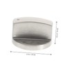 COHEALI 5Pcs Stainless Steel Burner Control Knobs for Gas Stoves