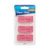 Pink Pearl Erasers, Large, 3 Count (70501) - 2 Pack