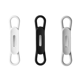 Magnetic Suction Silica Gel Silica Gel Holder Wall Fixation Set of 3 with Magnetic Suction Sheet on Whiteboard Pen, Refrigerator, Whiteboard, Scrap, Desk (Black, Gray, White)