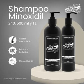Shampoo Anticaída Papichulo Barber 240ml
