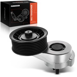 A-Premium Belt Tensioner Assembly with Pulley Compatible with Dodge Ram 1500 2500 1994-2003 & Jeep Grand Cherokee 1993-1998, Replace# 53006497, 53010158AB