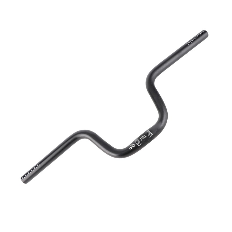 Mountain Bike Handlebar 25.4mm Diameter 580mm Extra Long Handlebar Aluminum