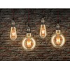 Paulmann LED Vintage Globelampe125 6,5W E27 230V Gold 1700K