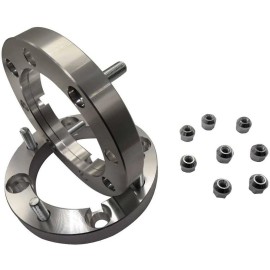 yangparts 2X FOR Polaris 3/8" Hub Stud to 12mm Wheel Adapters/Space