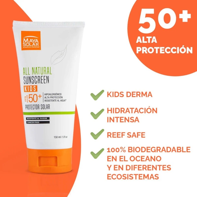 Protector Solar Natural Derma Bebes Fps 150ml