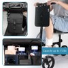 EDWERD Knee Walker Carrying Bag with Hook, Universal Foot Recovery