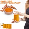 Asheyya 3 Pcs Kojic Acid Soap, Handmade Organic Lemon Turmeric