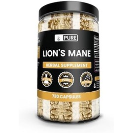 PURE ORIGINAL INGREDIENTS Melena De León (730 Cápsulas) Sin Rellenos De Magnesio O Arroz, Siempre Pura, Verificado En Laboratorio