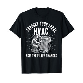 Funny HVAC Tech AC Repairman HVAC Technician T-Shirt