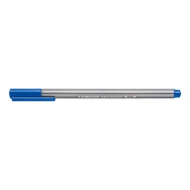 triplus 334 0.3 mm Staedtler Fine Liner Superfine Point Pen - Delft Blue (Pack of 10)