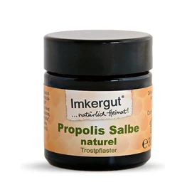 Imkergut Propolis Ointment Natural, High Dose for Irritated Skin, from Beekeepers, 100% Natural, 30 ml