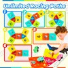Marlo & Buzz Puzzle Racer Kids Car Track Play Set,