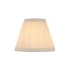 Aspen Creative 33121-2 Small Pleated Empire Shape Chandelier Clip-On Lamp