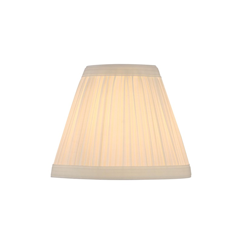 Aspen Creative 33121-2 Small Pleated Empire Shape Chandelier Clip-On Lamp