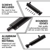 Scettar 4 Pack Bolt Lock, 2 Inch Heavy Duty Black