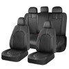 Coverado Seat Covers, Car Seat Covers Full Set, Black Front